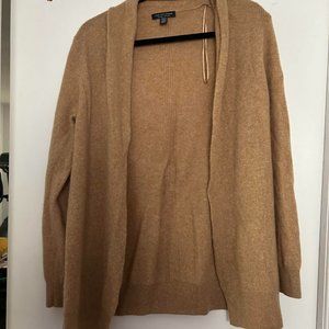 Saks Fifth Avenue Cashmere Cardigan in Brown